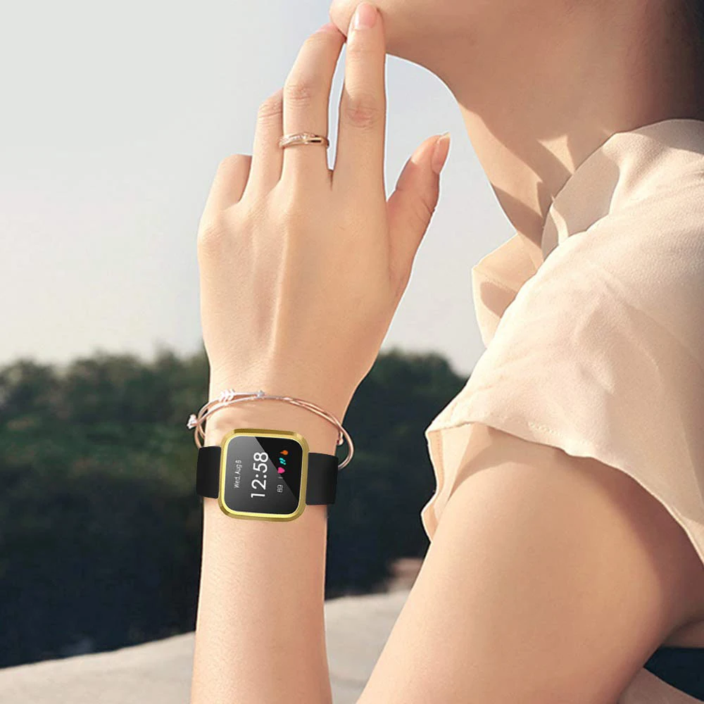 Мягкий чехол из ТПУ Для Fitbit Versa1 Versa 2 versa lite водонепроницаемый для часов Защита
