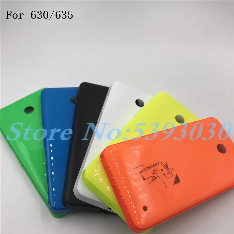Новая крышка батарейного отсека для Nokia Lumia 630 635 N630 N635 задняя с кнопками громкости