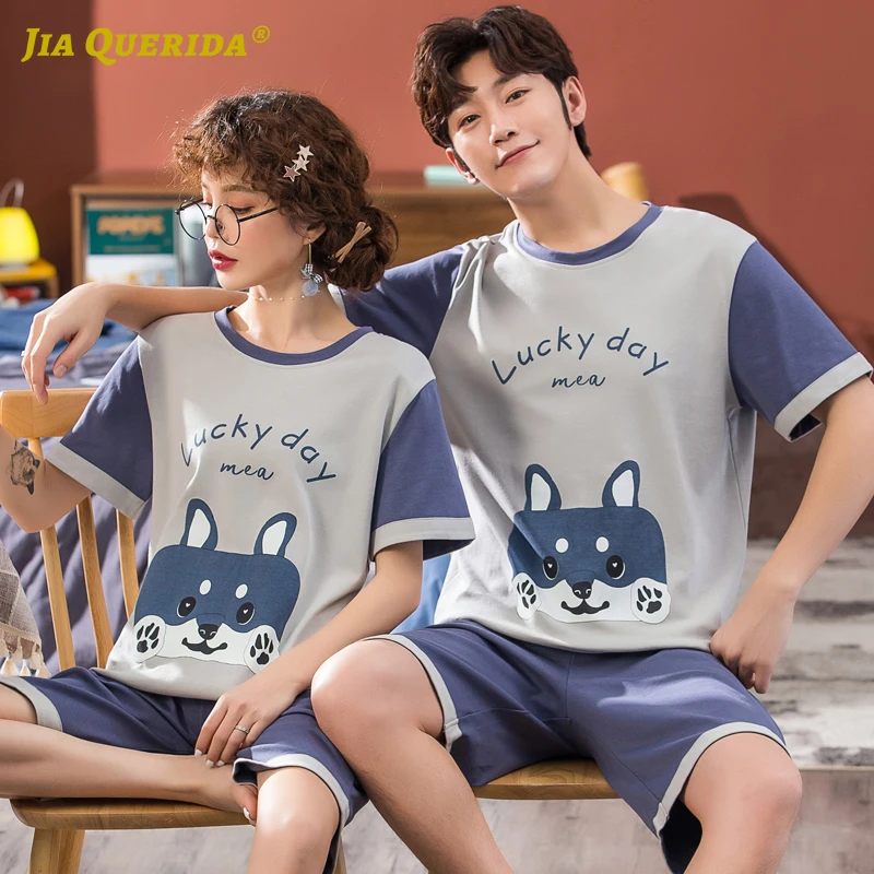 Короткие штаны с короткими рукавами и мультяшным принтом 4XL 5XL комплект пижам для