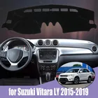 Автомобильная накидка для приборной панели для Suzuki Vitara LY 2015-2019 LHD RHD коврик для приборной панели