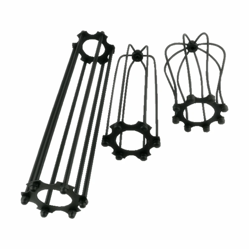 Бесплатная доставка 3 стиля черный металлический абажур в клетку Лидер продаж