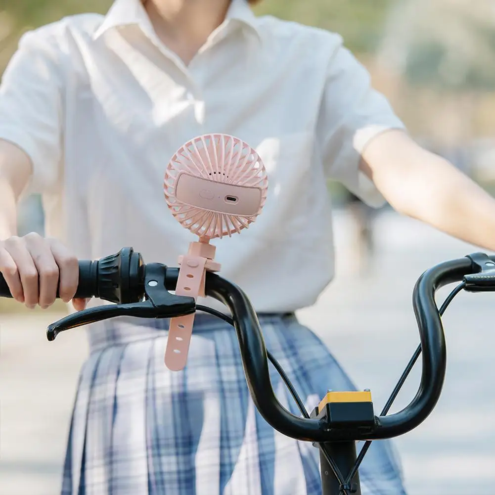 2021 Новый Usb Перезаряжаемые охлаждения часы для дома и улицы вентилятора 3