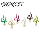 MARUMINE, морская трава, совместимый с 30093, город, стеблей, цветок, натуральное растение, строительные блоки, часть, Классические кубики MOC, строительные игрушки