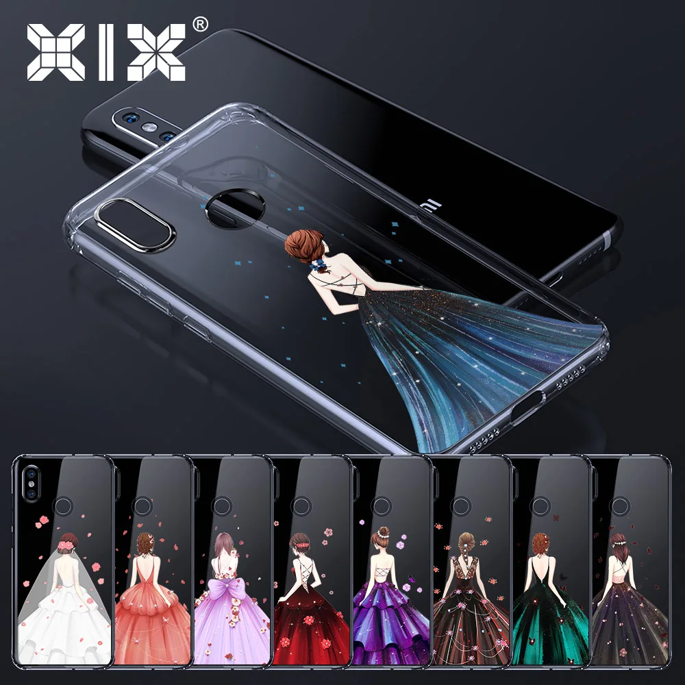 Мягкий чехол из ТПУ Для Xiaomi Mi 9 с свадебным платьем для A2 Модный 8 Lite 5 6 A1 Mi8