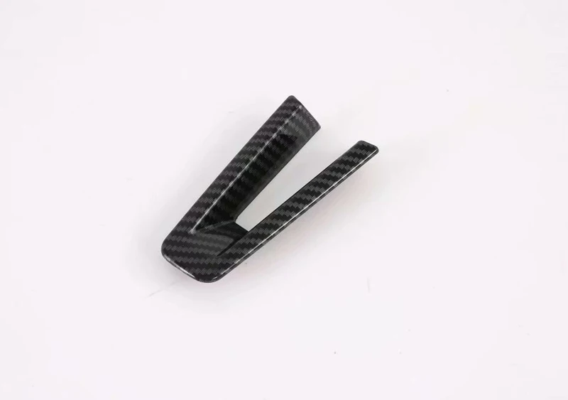 For Mazda 3 Axela Sedan BP 2019 2020 Carbon Fiber Style Steering Wheel Panel Cover Bezel Trim Insert Badge Molding Garnish | Автомобили и