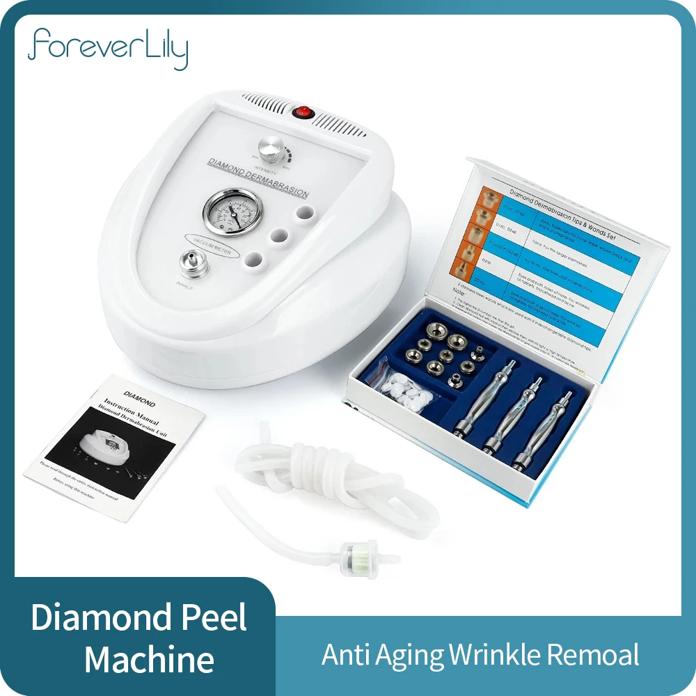 Diamond Microdermabrasion Dermabrasion Facial Peel Vacuum Spray Beauty Machine Skin Care Instrument Face Exfoliation Cleaner