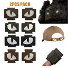 Нашивка с вышивкой еще один глаз на вас, военная Кепка, рюкзак, аксессуар WOLLE, светящиеся в темноте тактические декоративные нашивки