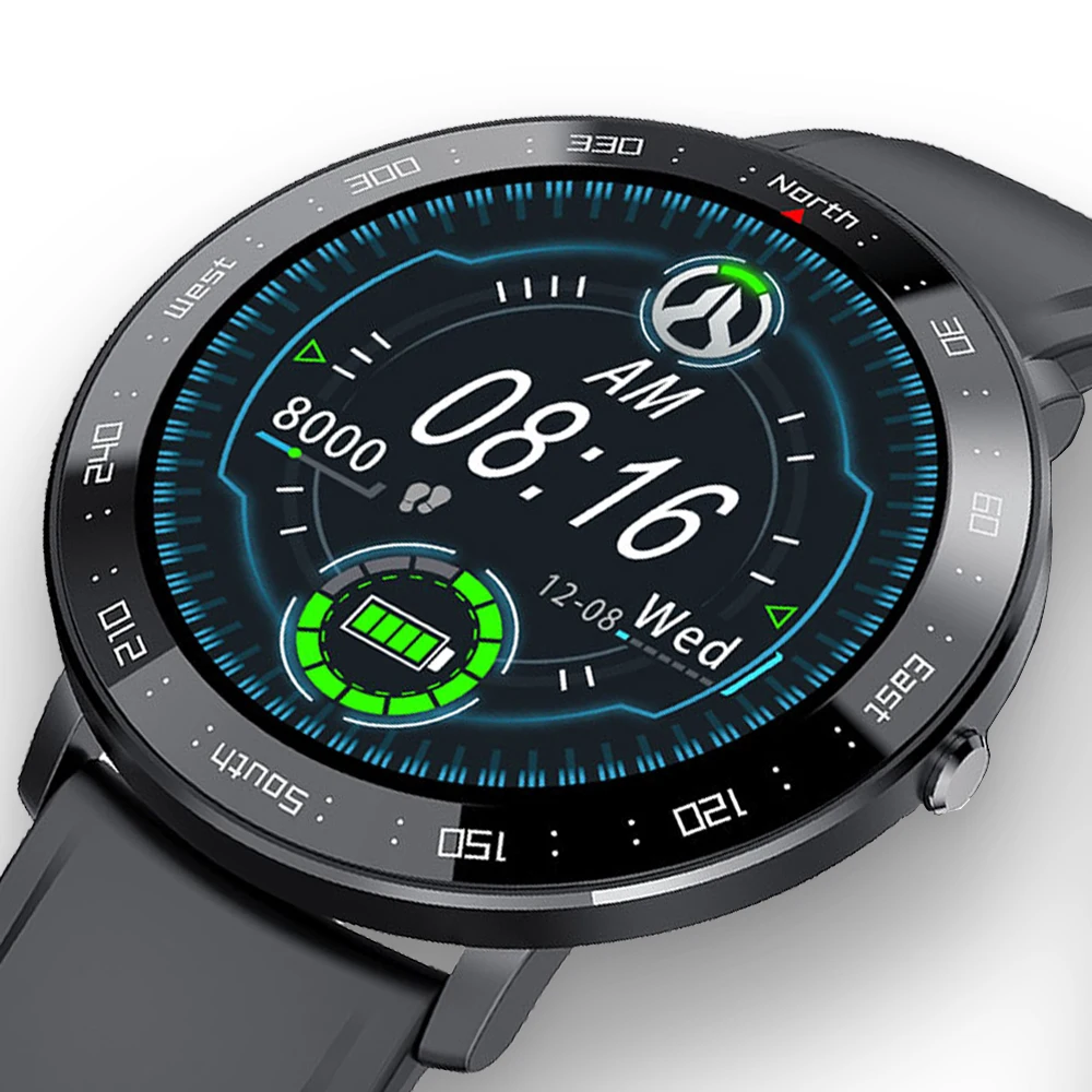 

2020 New Smart watch Men waterproof 1.3 Full touch screen Sports Smart watch Ladies heart rate Fitness tracker Men Smart watch