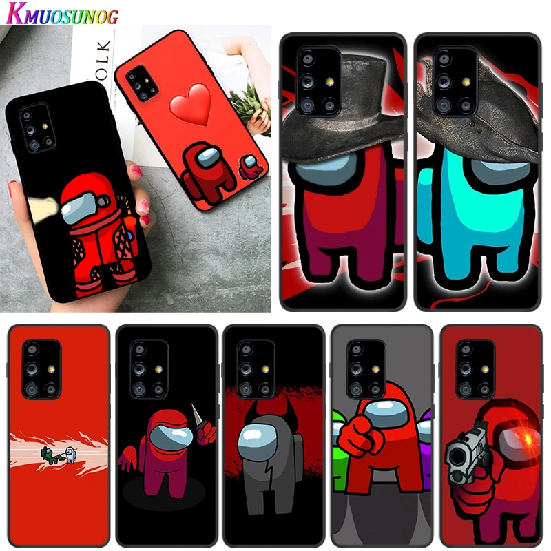 

Hot Game lmpostor for Samsung A9 A8 A8S A7 A6 A6S A5 A3 A750 Plus Star 2018 2017 2016 Black Phone Case
