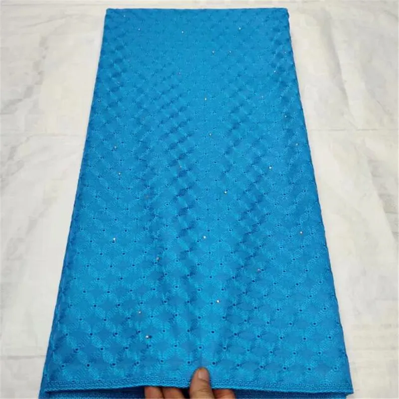 Новая африканская Мужская кружевная хлопчатобумажная ткань высокого качества