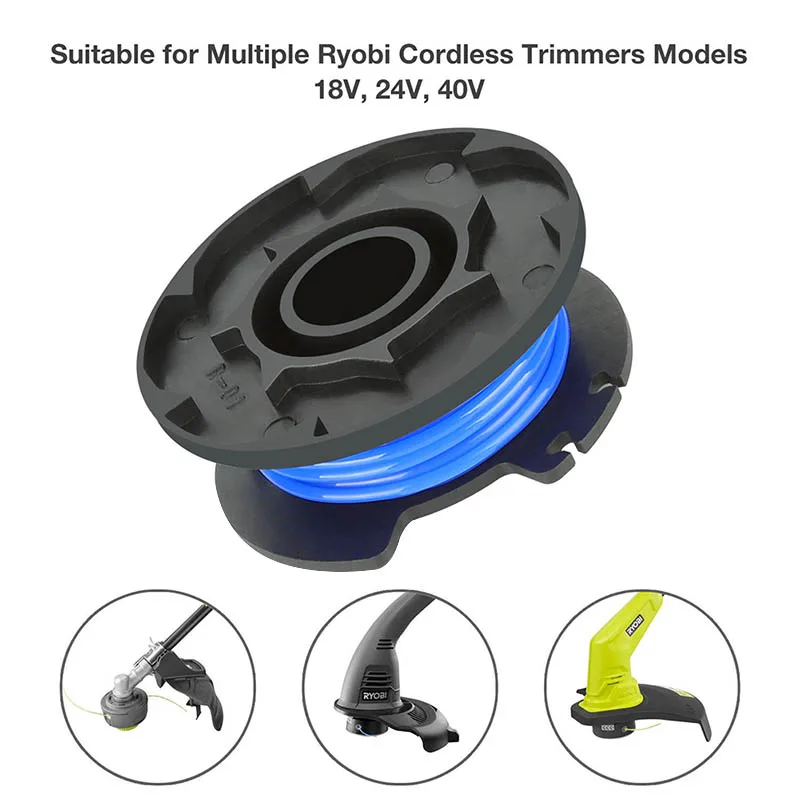 1/6 шт автоматическая линия подачи триммера сменные катушки для Ryobi 18V 24V 40V TSH