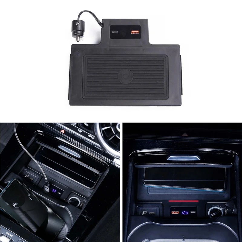 

15W Wireless Car Charger Phone Charger Charging Plate for GLB A Class 2019 2020