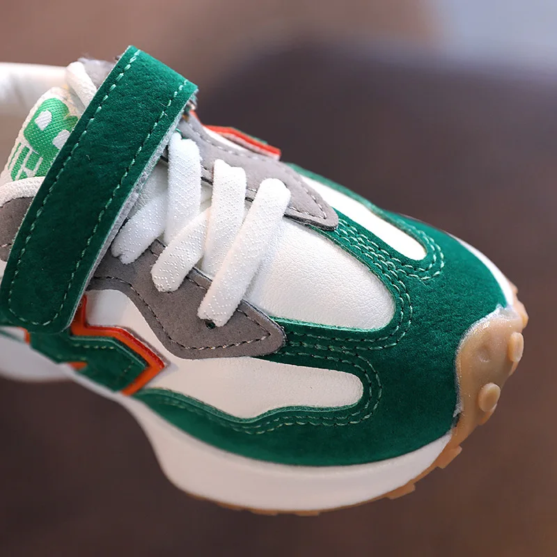 

2021 High Quality Cool Baby Girls Boys Sneakers Hook&Loop Classic Kids Toddlers Lovely Soft Sports Children Shoes Tennis