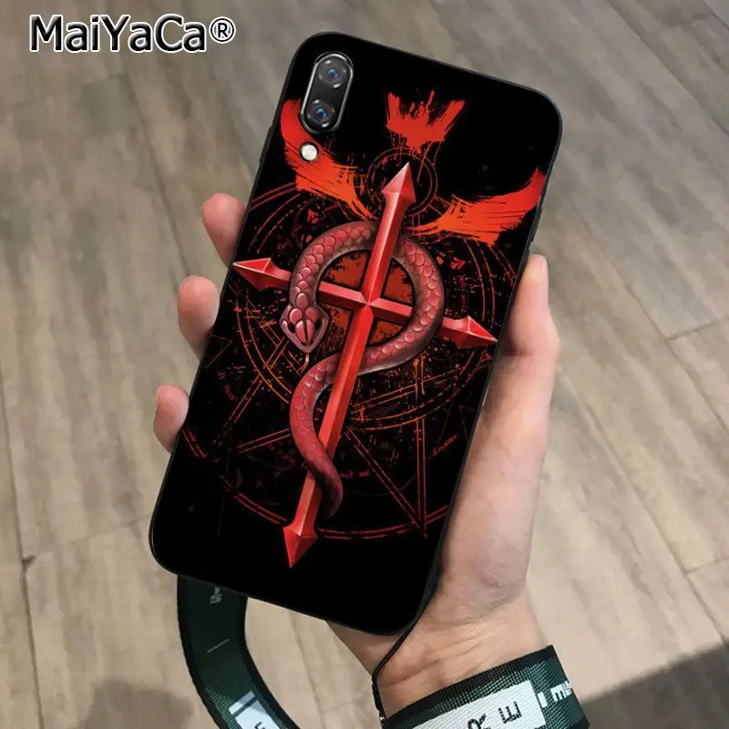 MaiYaCa Стальной алхимик Эдварда Элрика ТПУ мягкий чехол для телефона Huawei P10 plus 20 pro P20