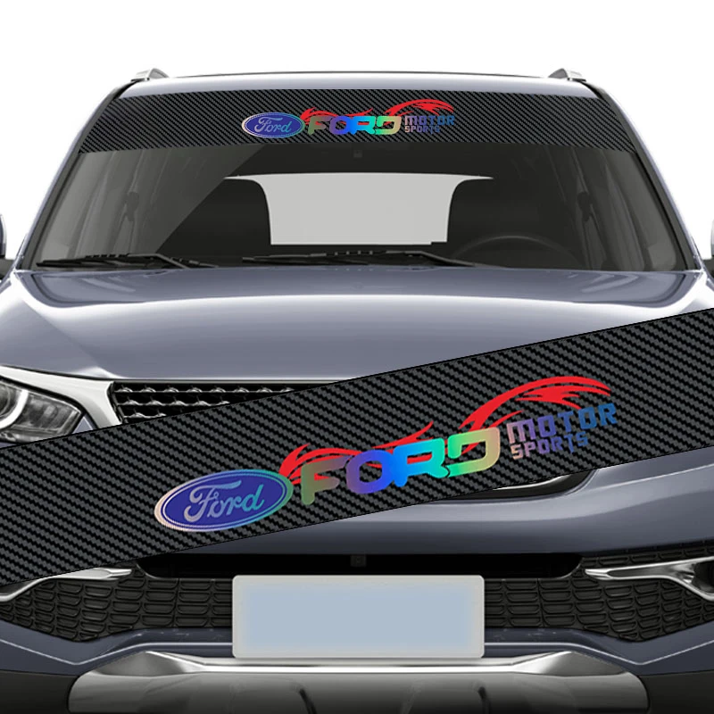 Автомобильная наклейка на переднее и заднее ветровое стекло для Ford Explorer Mustang Mondeo