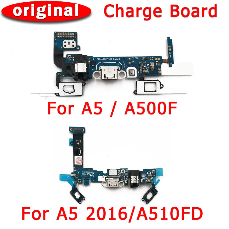 Оригинальный зарядный порт для Samsung Galaxy A5 2016 A52016 USB зарядная плата A500F A510