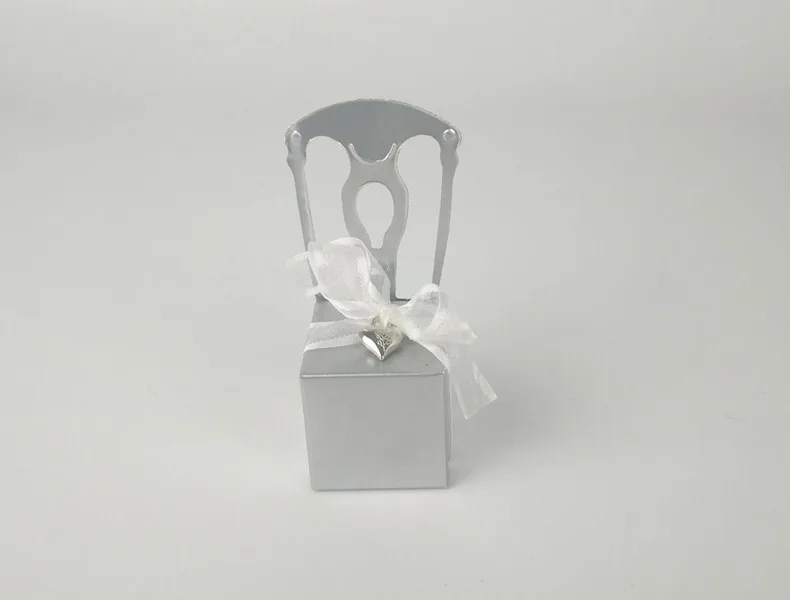 Подарочные коробки в форме стула для свадебных конфет упаковка шоколада