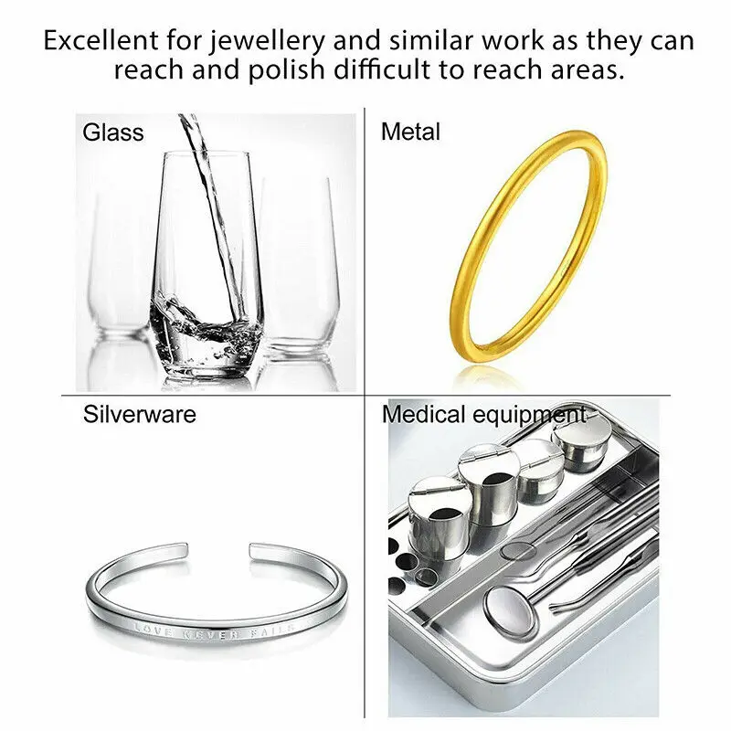 

Полировальные диски из шерсти и фетра, 100 шт.