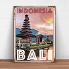 Ретро винтажный Балийский индонезийский металлический жестяной знак, металлический знак, Настенный декор, модный художественный декор, плакат, мужская пещера, гараж, бар, паб H135