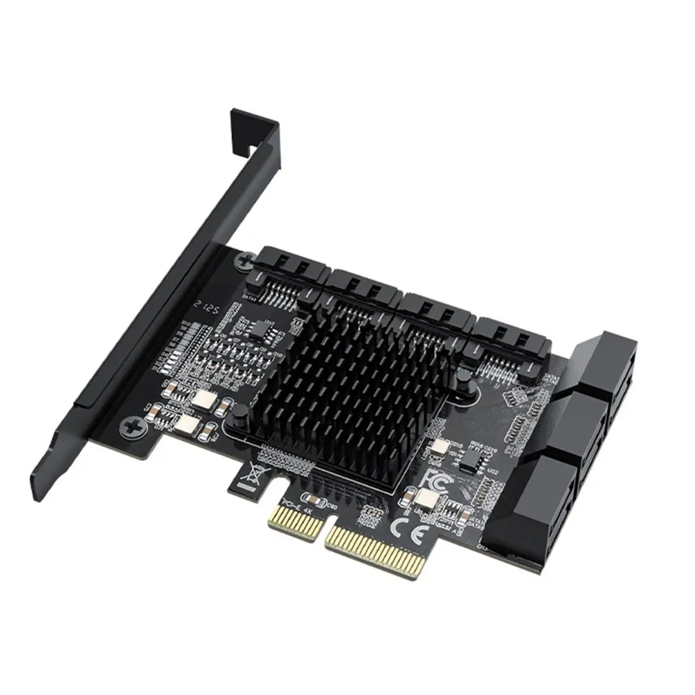 

Адаптер шасси для компьютера, 10 портов, sata 3.0 X4 PCI, 6 Гбит/с
