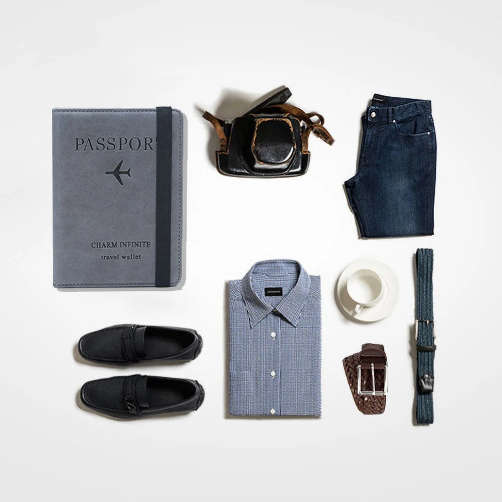 Чехол из искусственной кожи с радиочастотной идентификацией | Багаж и сумки