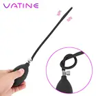 Кольца для пениса IKOKY вилка Мужской уретрный катетер секс-игрушки для мужчин геев расширители надувной уретральный звук Мужская мастурбация