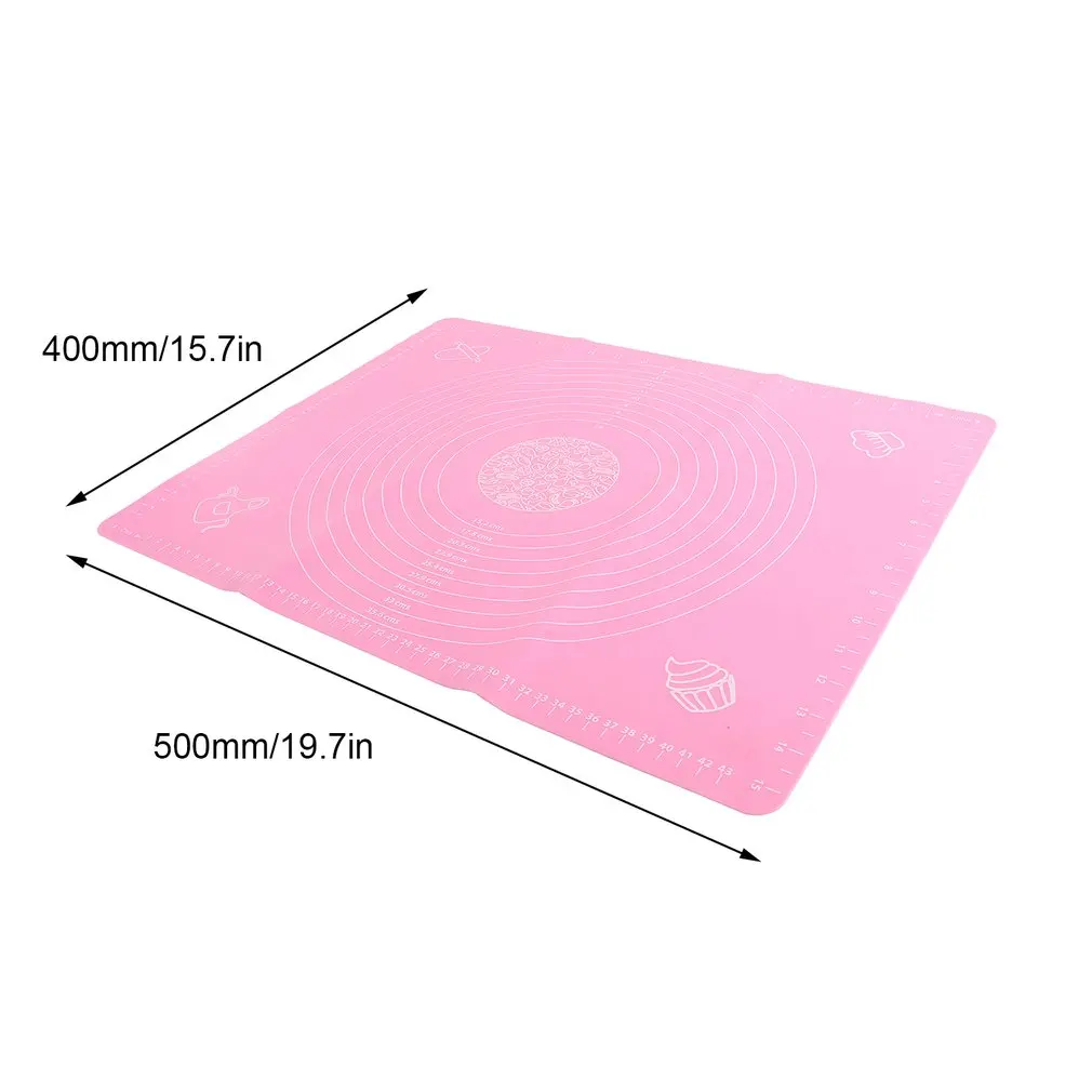 Антипригарный силиконовый коврик для выпечки кондитерские инструменты торта