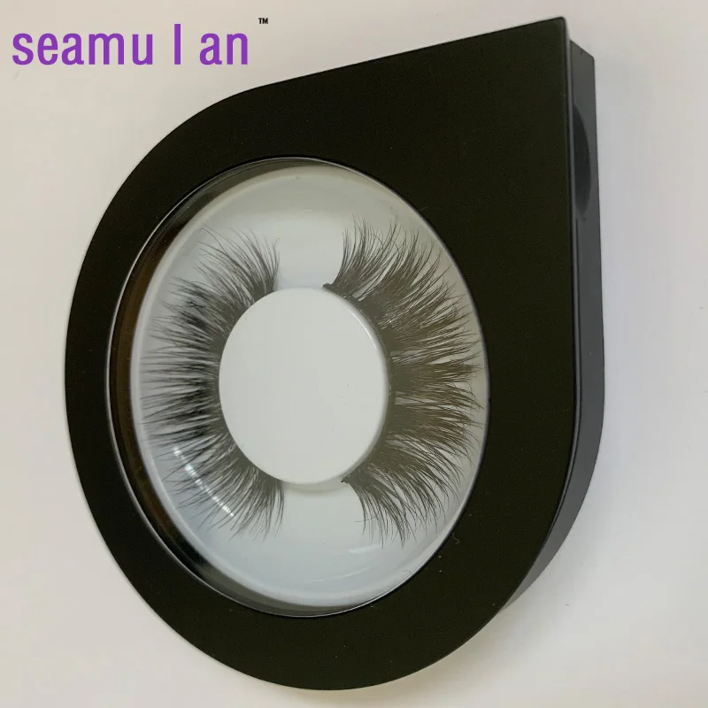 Seamulan ML024 норковые накладные ресницы 3D трехмерные многослойные крест натуральный