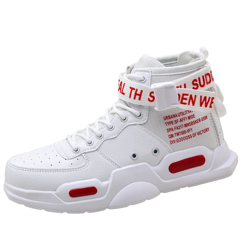 Баскетбольная обувь мужские кроссовки красная/черная спортивная большой размер