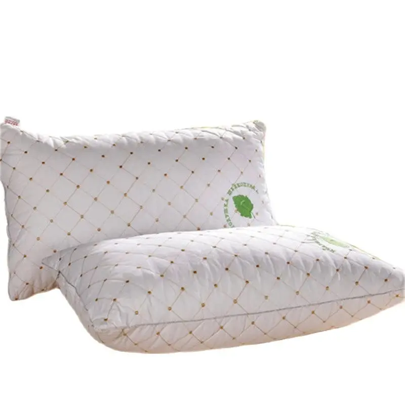 1 шт. Белая Подушка для здоровья шеи 48*74 см одиночные спальные подушки супер