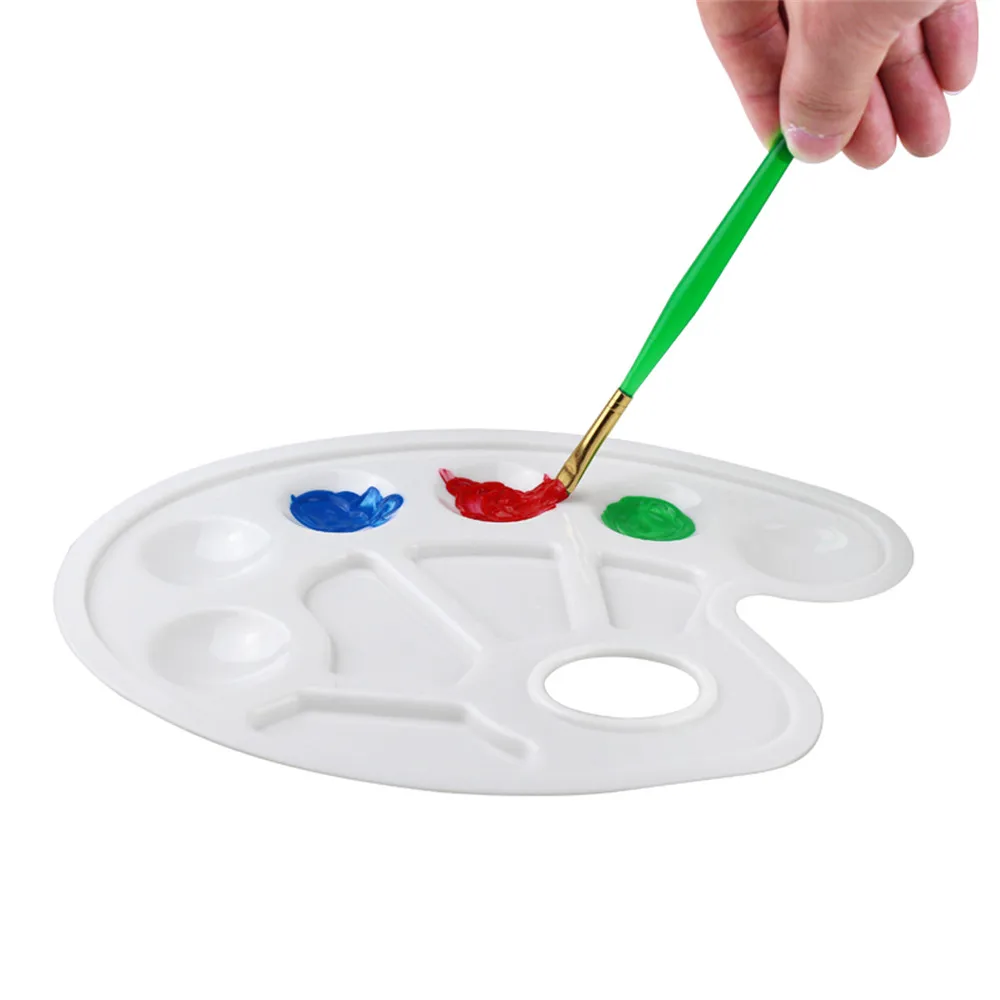 Детские самодельные краски пластиковая палитра принадлежности для граффити 10