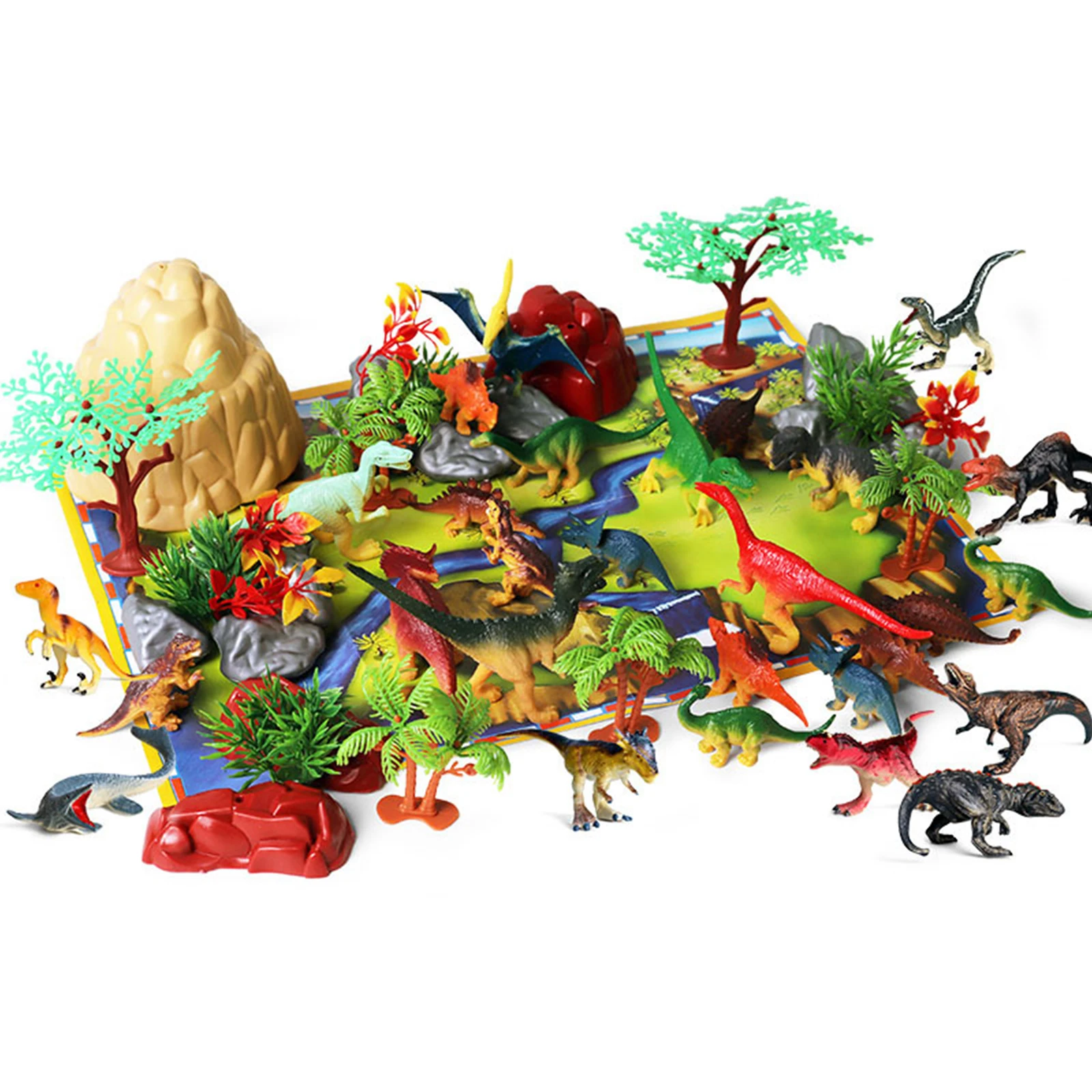 

56pcs Dinosaurs set For Legoes Jurassic Dinosaur World Park Tyrannosaurus Rex Action Figure Building Kids Toys Gift