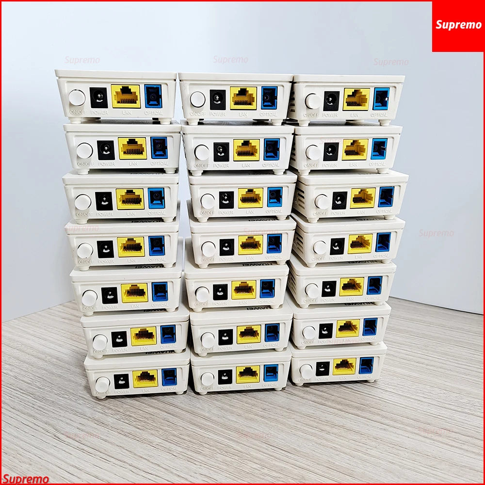 10 шт., 100 шт., б/у оптоволоконные терминалы EPON GE ONU ONT x1