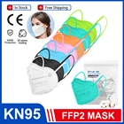 Elough 3D fpp2 cubrebocas одобренная CE гигиеническая защитная маска черная ffp2mask mascarillas kn95 маска для рыбы mascarilla fpp2 homologada