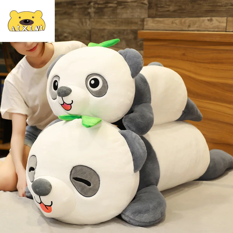 

Cute Panda Plush Pillow Sleeping Filled Soft and Comfortable Sleeping Pillow Giant Panda Plush Big Kawaii Plush Toys for Girls