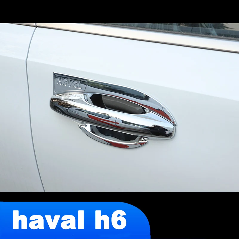 

Lsrtw2017 Car Door Handle Cover Doors Bowl Panel Trims for Haval H6 2021 2020 2022 3th Generations Interior Accessories Auto