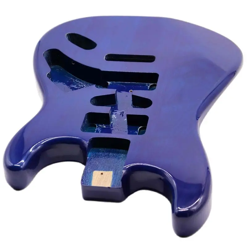 dunkelblau st elektrische gitarre körper ashwood gitarre körper zubehör gitarre barrel körper gute qualität 57 cm tasche bre