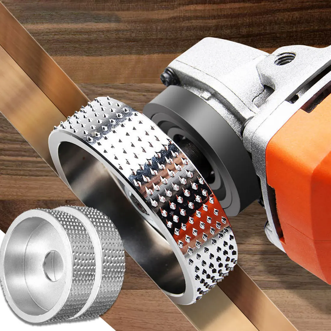 

Rotary Tool Grinding Wheel Sanding Carving Abrasive Disc for Angle Grinder Tungsten Carbide 16mm Bore Round Wood Angle