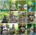 EverShine алмазная живопись Будда, вышивка крестиком, картина со стразами, искусство, вышивка бисером, украшение для дома