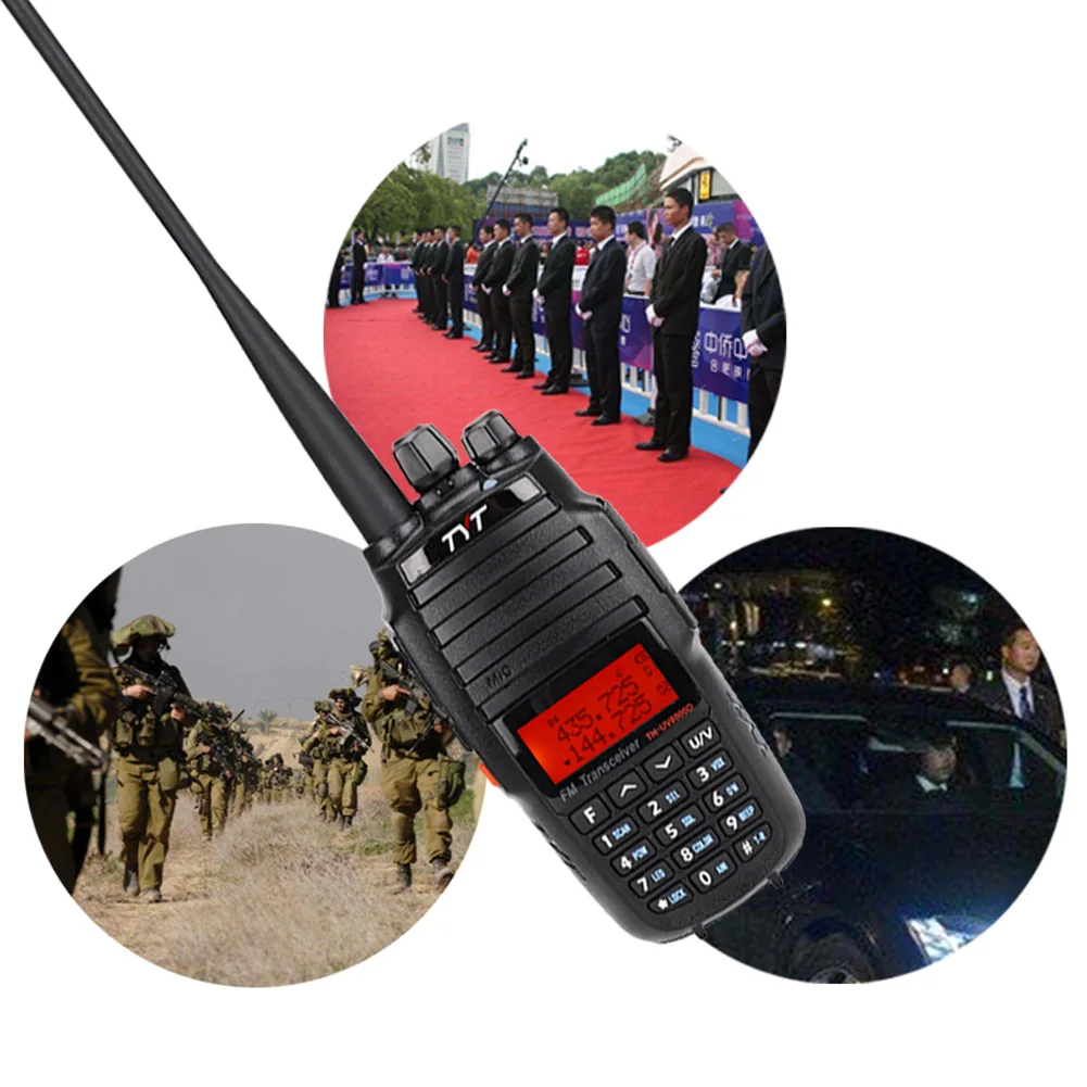 TH-UV8000D ультра-высокая выходная мощность 10 Вт ручная рация с круглой рацией |