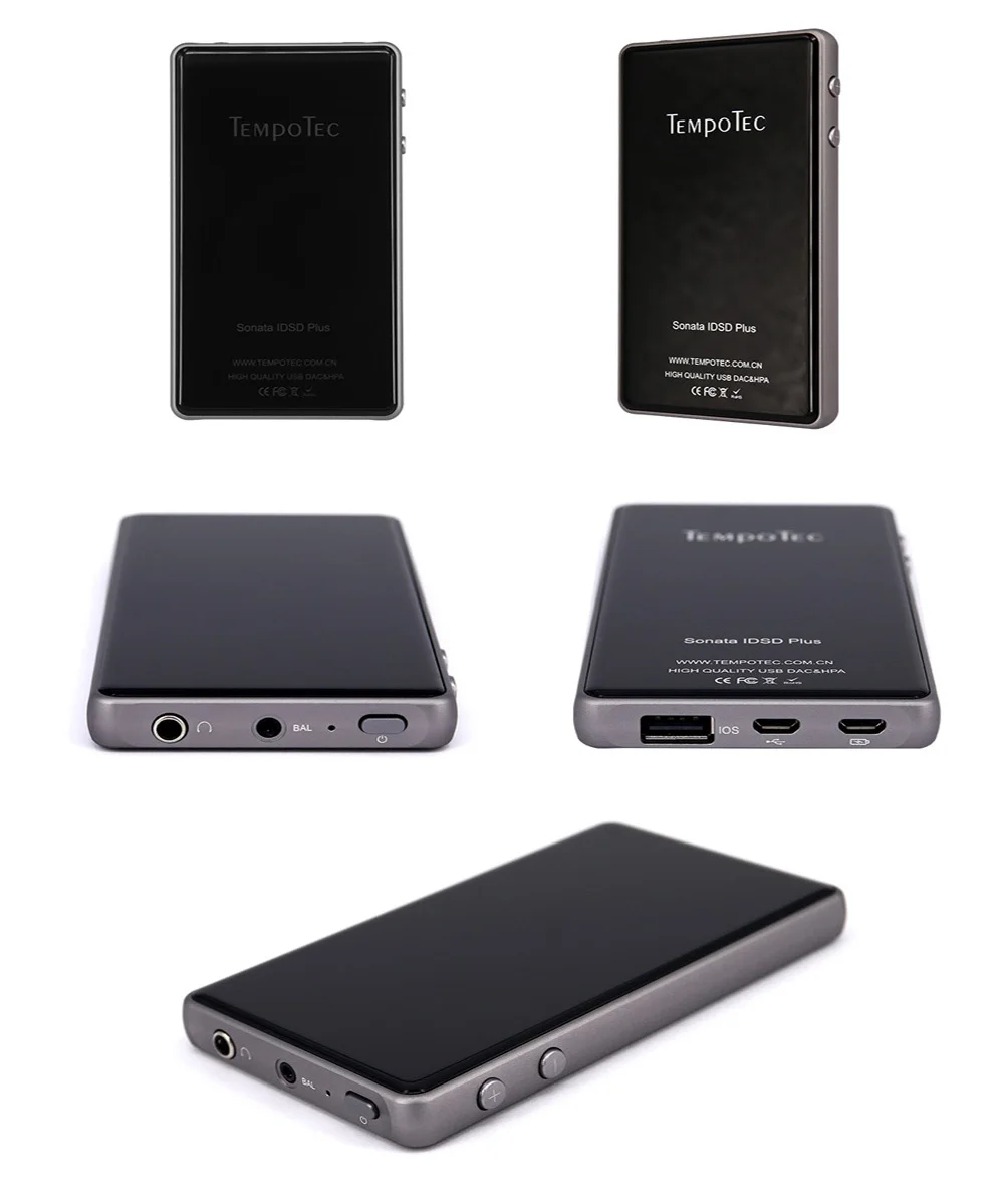 Усилитель для наушников TempoTec Sonata iDSD Plus USB портативный цап поддержка WIN MacOSX Android iPHONE True Blance Двойной ЦАП DSD HIFI