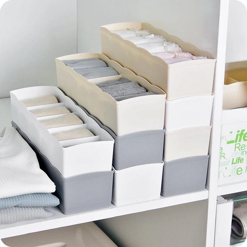 Пластиковый органайзер для галстуков носков нижнего белья|Ящики-органайзеры| |