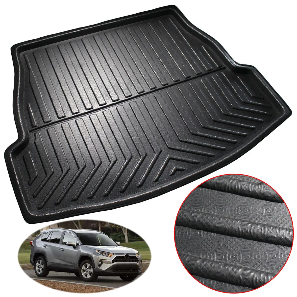 Коврик для багажника автомобиля коврик матовый Toyota RAV4 2019 2020 XA50|Автомобильные
