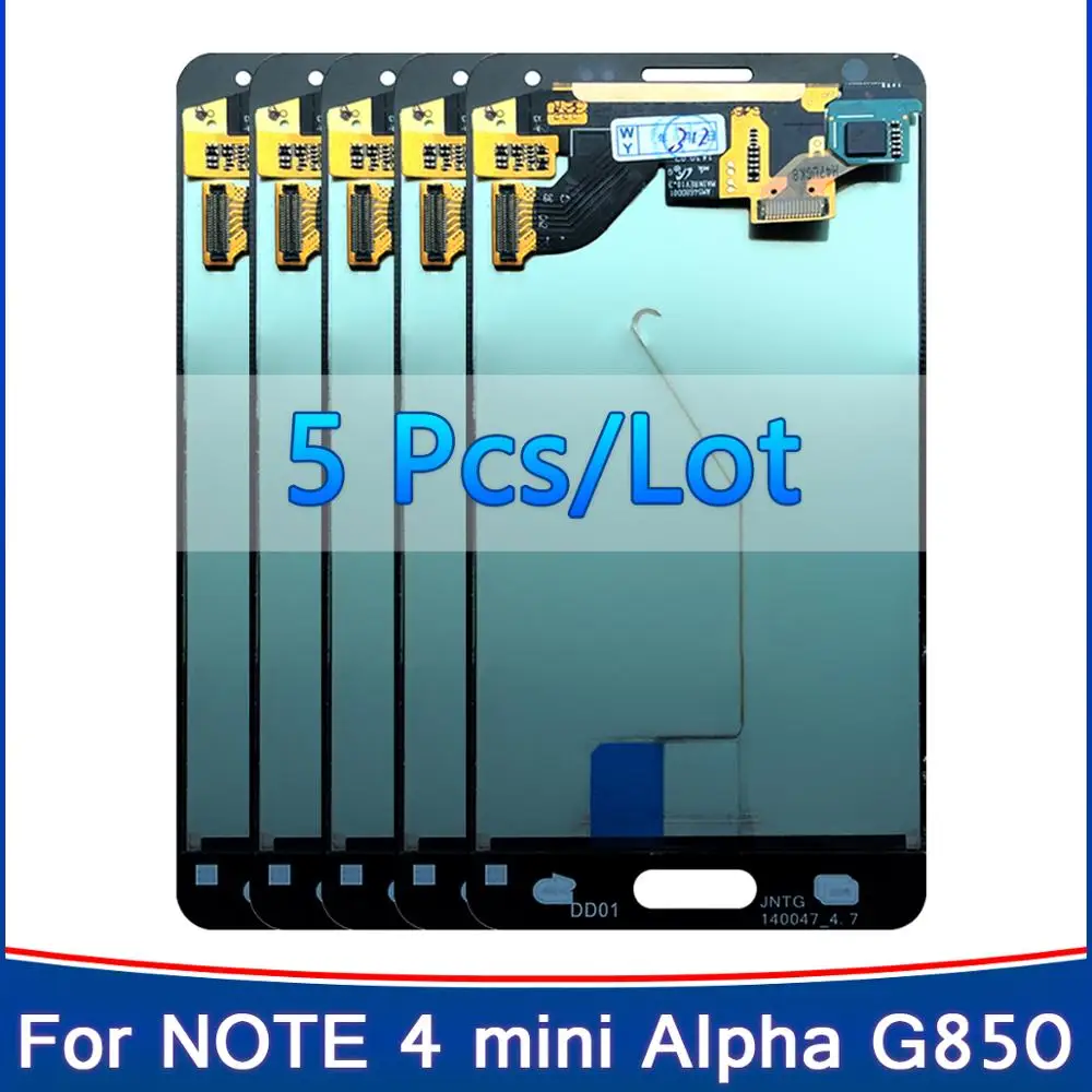 ЖК дисплей 4 7 ''для Samsung Galaxy Alpha G850 G850F с сенсорным экраном и дигитайзером в сборе