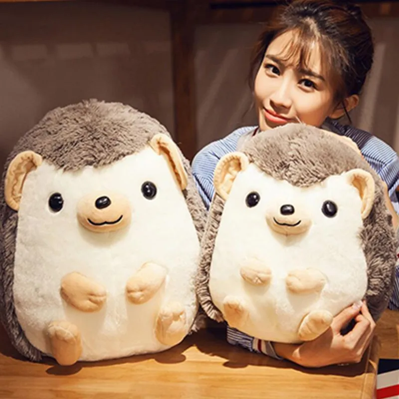 

Hedgehog Plush Toys Baby Soft Plush Toys Infant Appease Animal Dolls Plush Pillow Soft Stuffed Cotton Cartoon Birthday Gifts