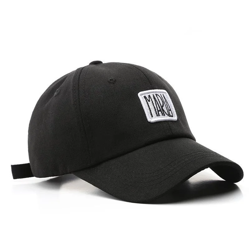 

Fashion Men Women Baseball Cap Adjustable Hat Alphabet Embroidery Unisex Solid Casual Letter Caps