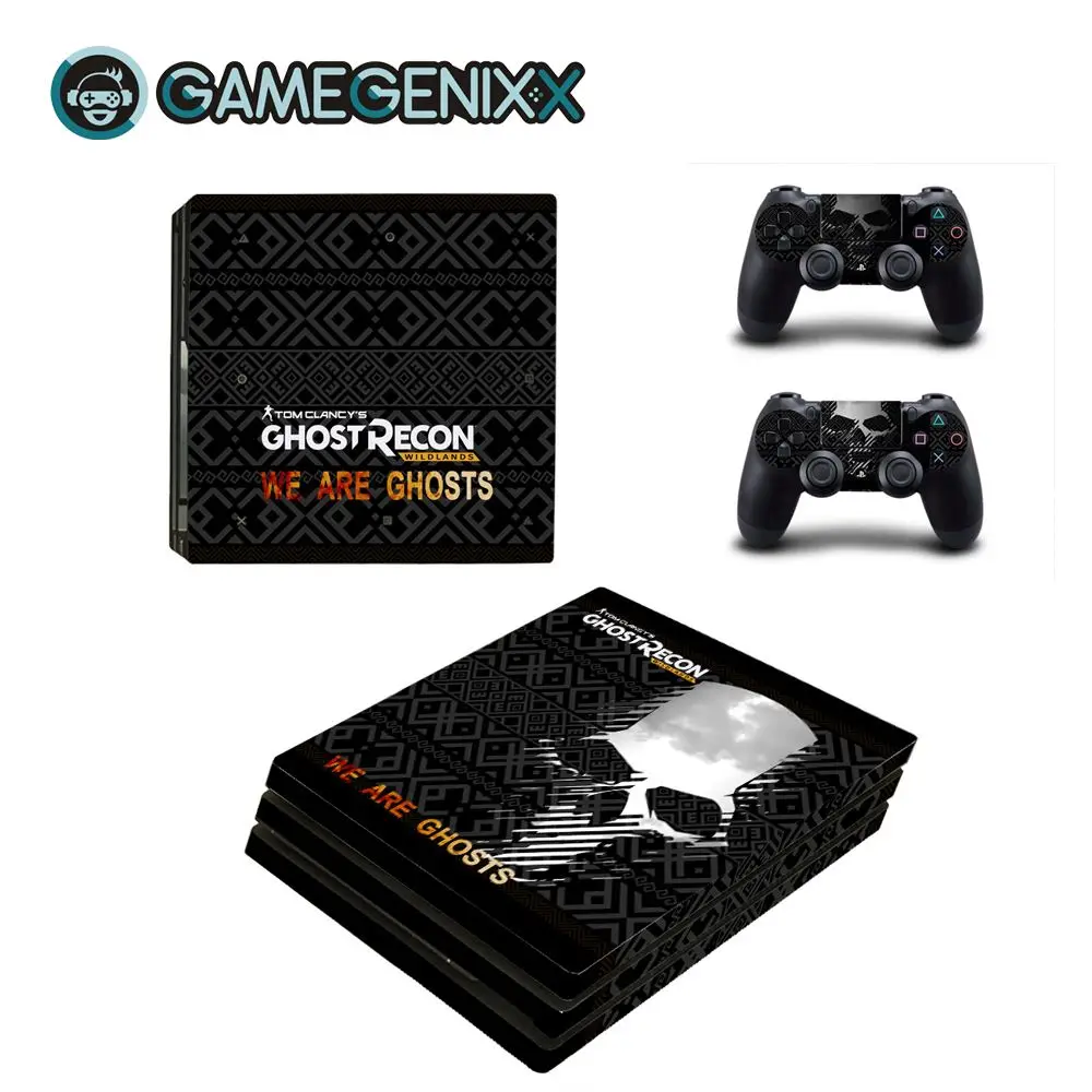 GAMEGENIXX наклейка на кожу виниловая водонепроницаемый чехол для PS4 Pro консоли и 2