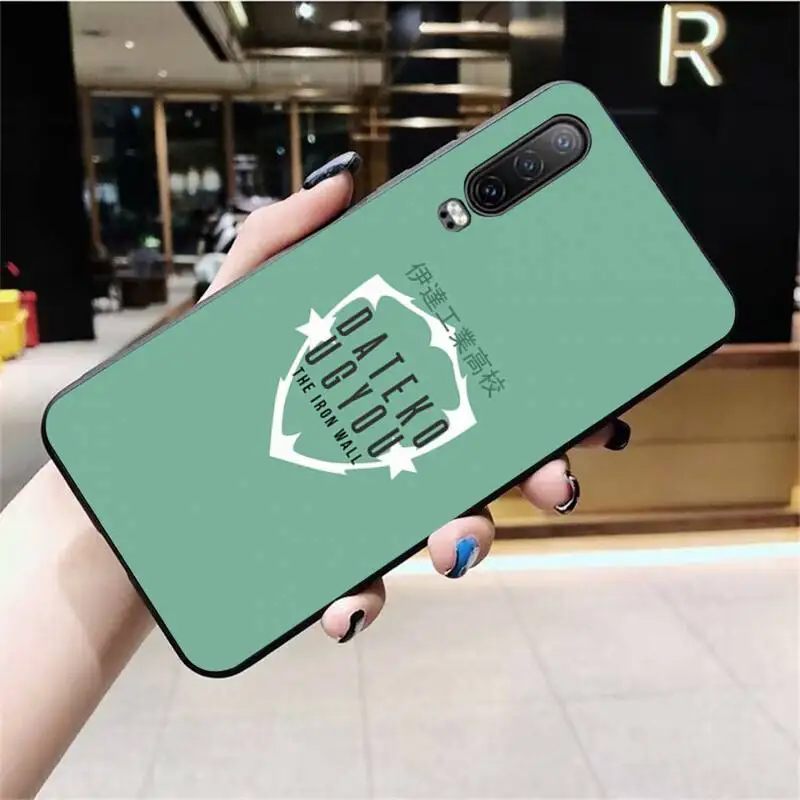 

HAIKYUU!! Karasuno Nekoma Crest Luxury Unique Design Phone Cover for Huawei P40 P30 P20 lite Pro Mate 20 Pro P Smart 2019 prime
