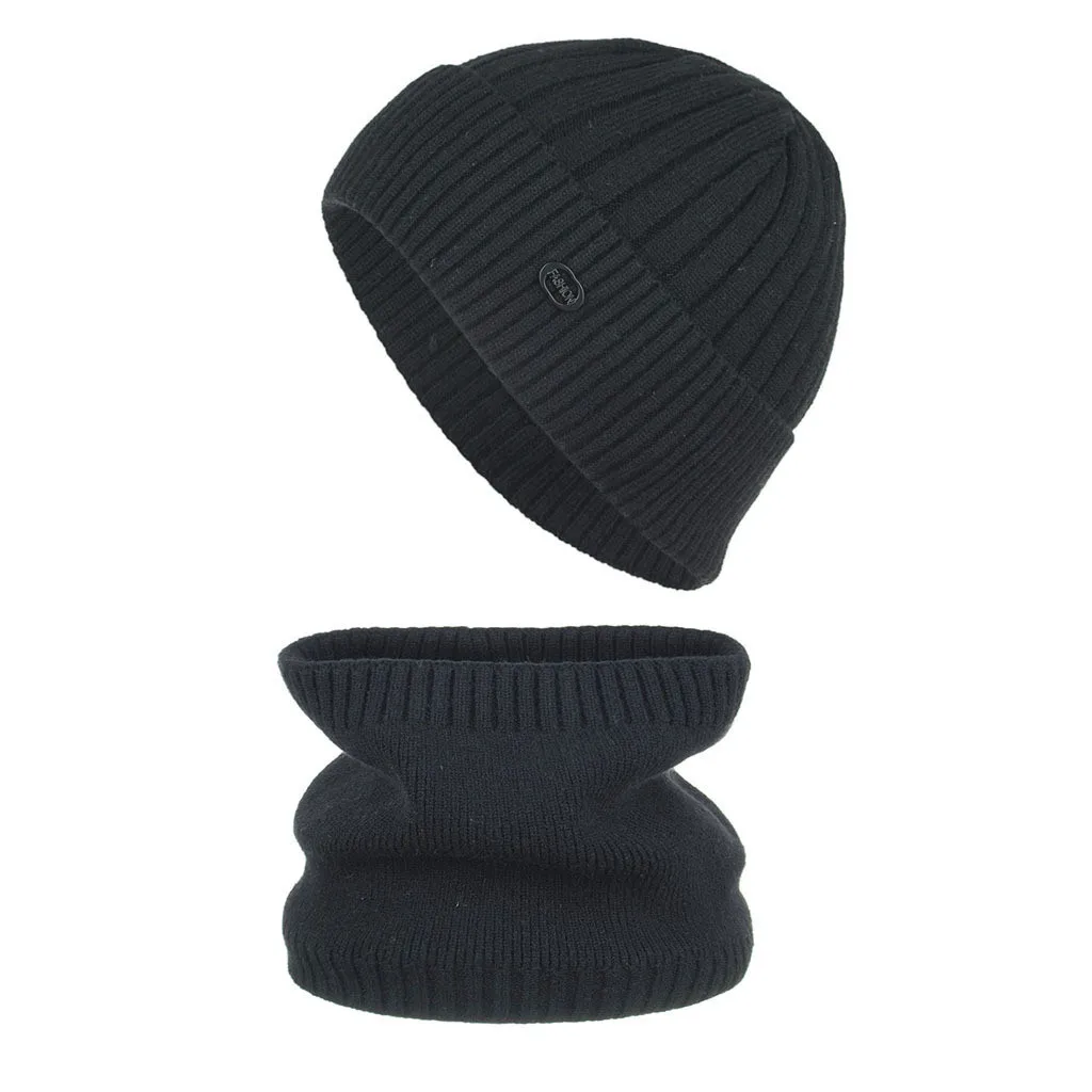 SAGACE унисекс зимняя вязаная короткая однотонная Кепка в рубчик мешковатая Ретро