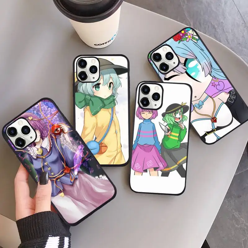 Новый чехол для телефона с японским аниме проекта TouHou Komeiji Satori iPhone 13 12 11 mini pro XS MAX 8 7